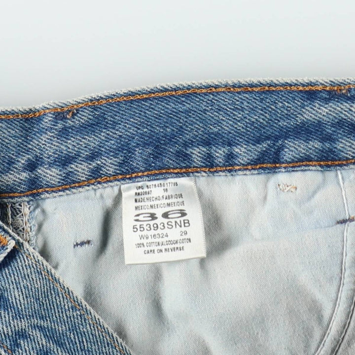 Dickies denim shorts, men's size W34 (approx.) cotton blue type Vintage Second Hand