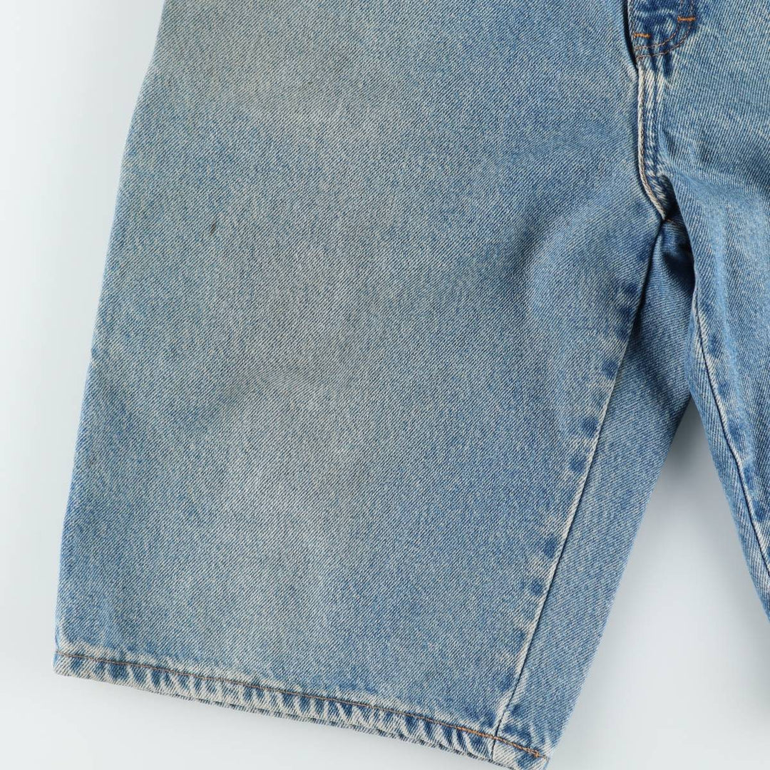Dickies denim shorts, men's size W34 (approx.) cotton blue type Vintage Second Hand