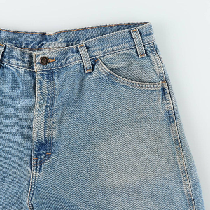 Dickies denim shorts, men's size W34 (approx.) cotton blue type Vintage Second Hand
