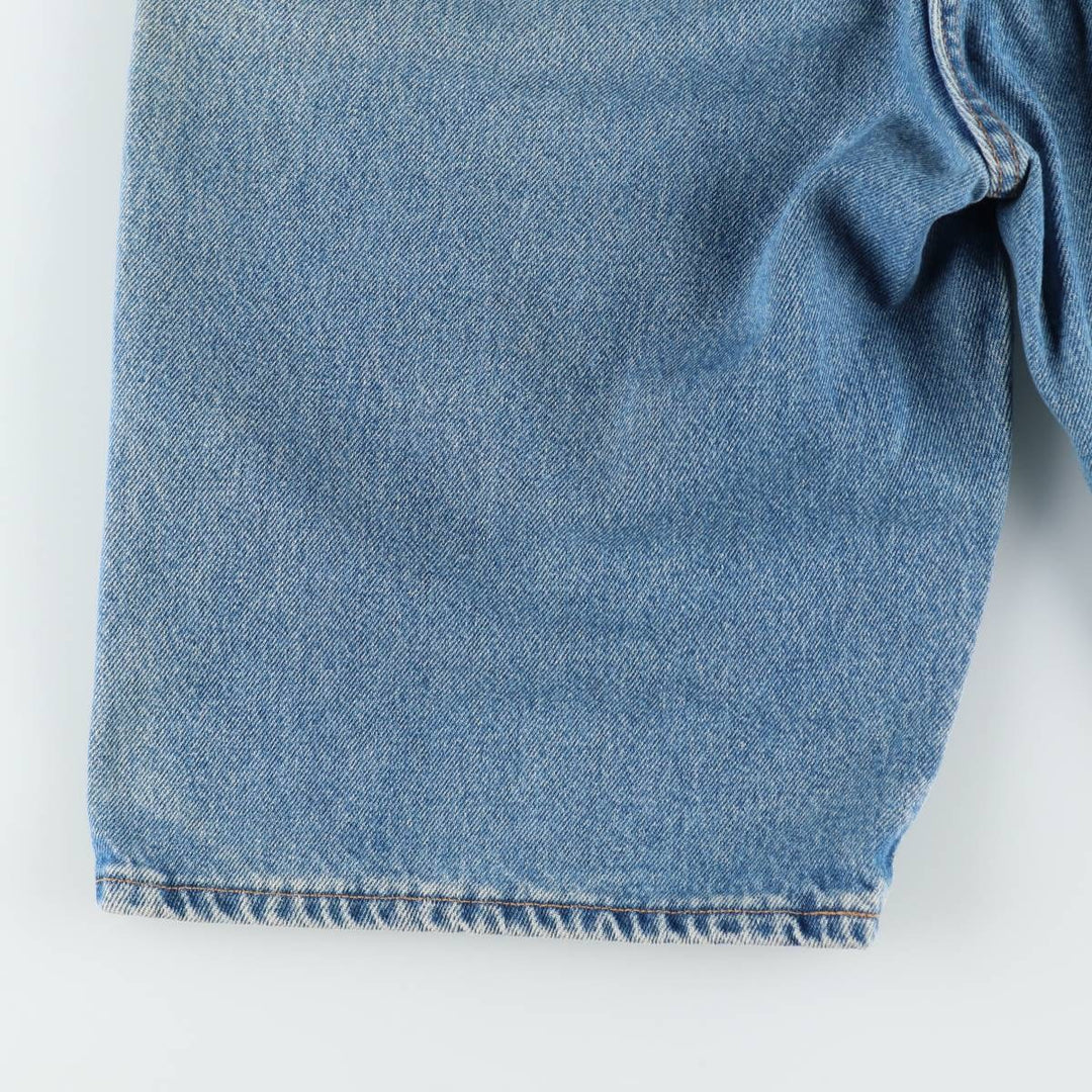 Dickies denim shorts, men's size W34 (approx.) cotton blue type Vintage Second Hand