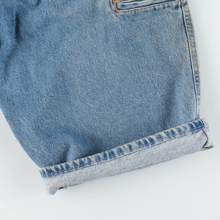 Dickies denim shorts, men's size W34 (approx.) cotton blue type Vintage Second Hand