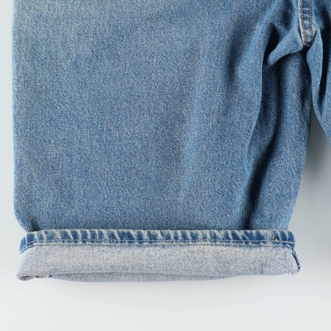 Dickies denim shorts, men's size W34 (approx.) cotton blue type Vintage Second Hand