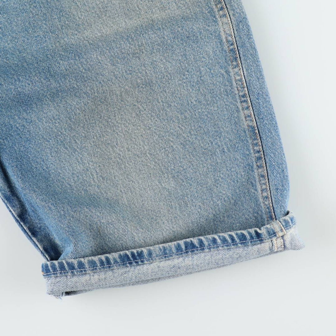 Dickies denim shorts, men's size W34 (approx.) cotton blue type Vintage Second Hand