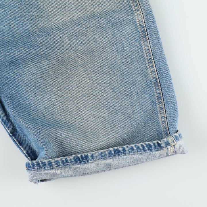 Dickies denim shorts, men's size W34 (approx.) cotton blue type Vintage Second Hand
