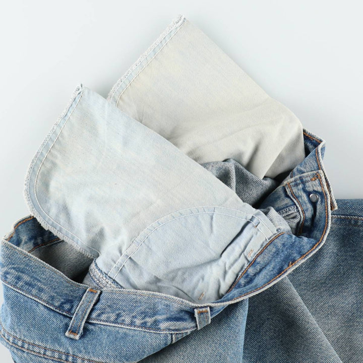 Dickies denim shorts, men's size W34 (approx.) cotton blue type Vintage Second Hand