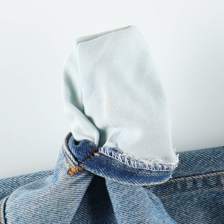 Dickies denim shorts, men's size W34 (approx.) cotton blue type Vintage Second Hand