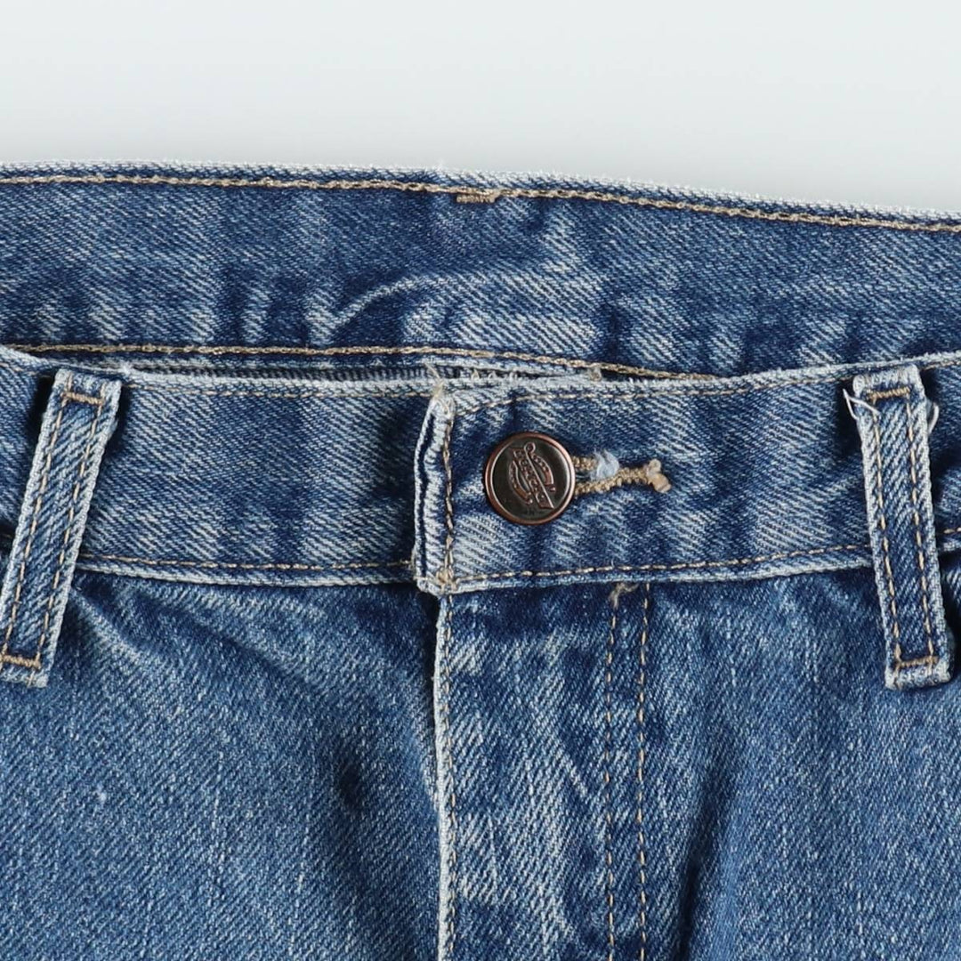 Dickies denim painter shorts, half pants, men's size w33 cotton blue type Vintage Second Hand