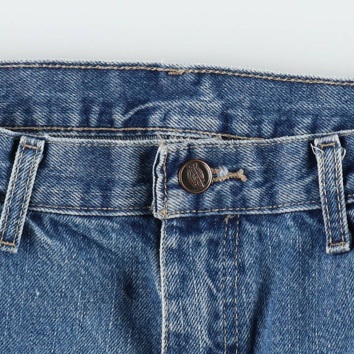 Dickies denim painter shorts, half pants, men's size w33 cotton blue type Vintage Second Hand