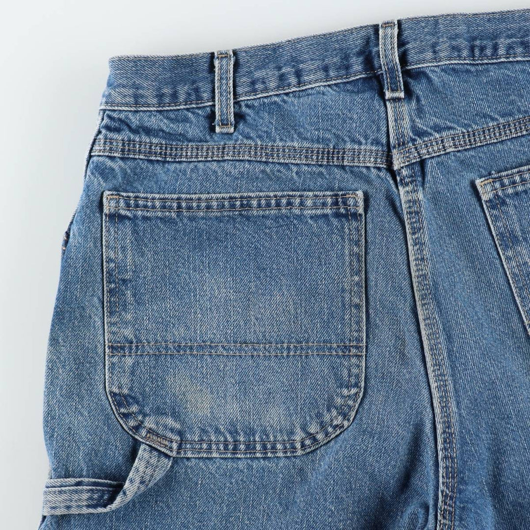 Dickies denim painter shorts, half pants, men's size w33 cotton blue type Vintage Second Hand