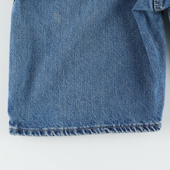 Dickies denim painter shorts, half pants, men's size w33 cotton blue type Vintage Second Hand