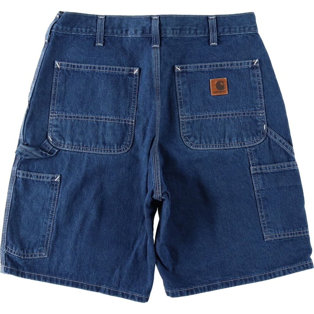 Carhartt Denim Painter Shorts, Shorts, Men's, W33 equivalent cotton blue type Vintage Second Hand
