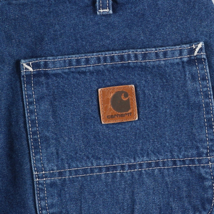Carhartt Denim Painter Shorts, Shorts, Men's, W33 equivalent cotton blue type Vintage Second Hand