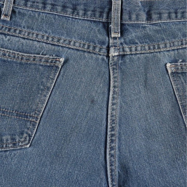 Dickies Loose Fit Denim Painter Shorts (Men's W37 equivalent) cotton blue type Vintage Second Hand