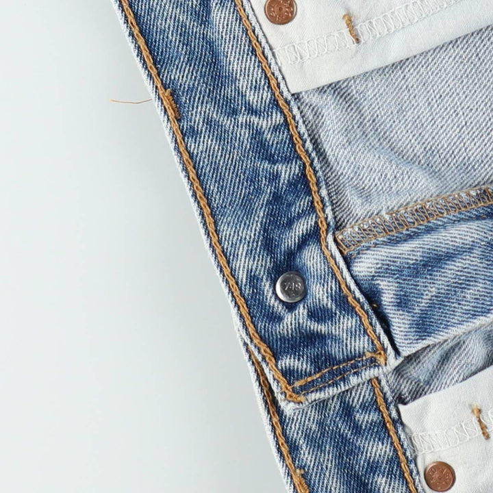 2000'S Levi's 505 Regular Fit Denim Shorts (Men's size W33 equivalent) cotton blue type Vintage Second Hand