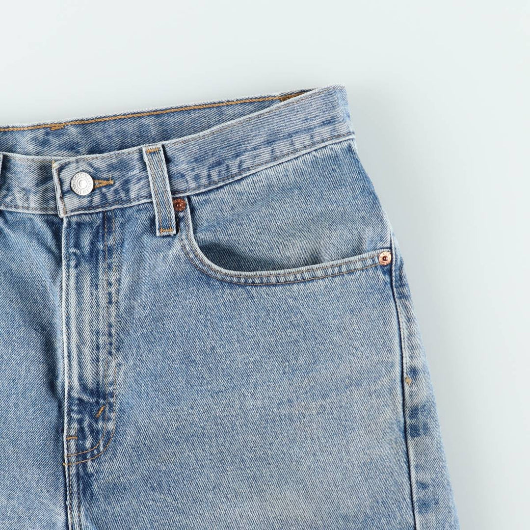 2000'S Levi's 505 Regular Fit Denim Shorts (Men's size W33 equivalent) cotton blue type Vintage Second Hand