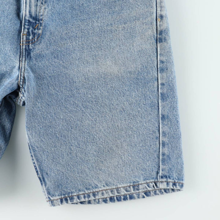 2000'S Levi's 505 Regular Fit Denim Shorts (Men's size W33 equivalent) cotton blue type Vintage Second Hand