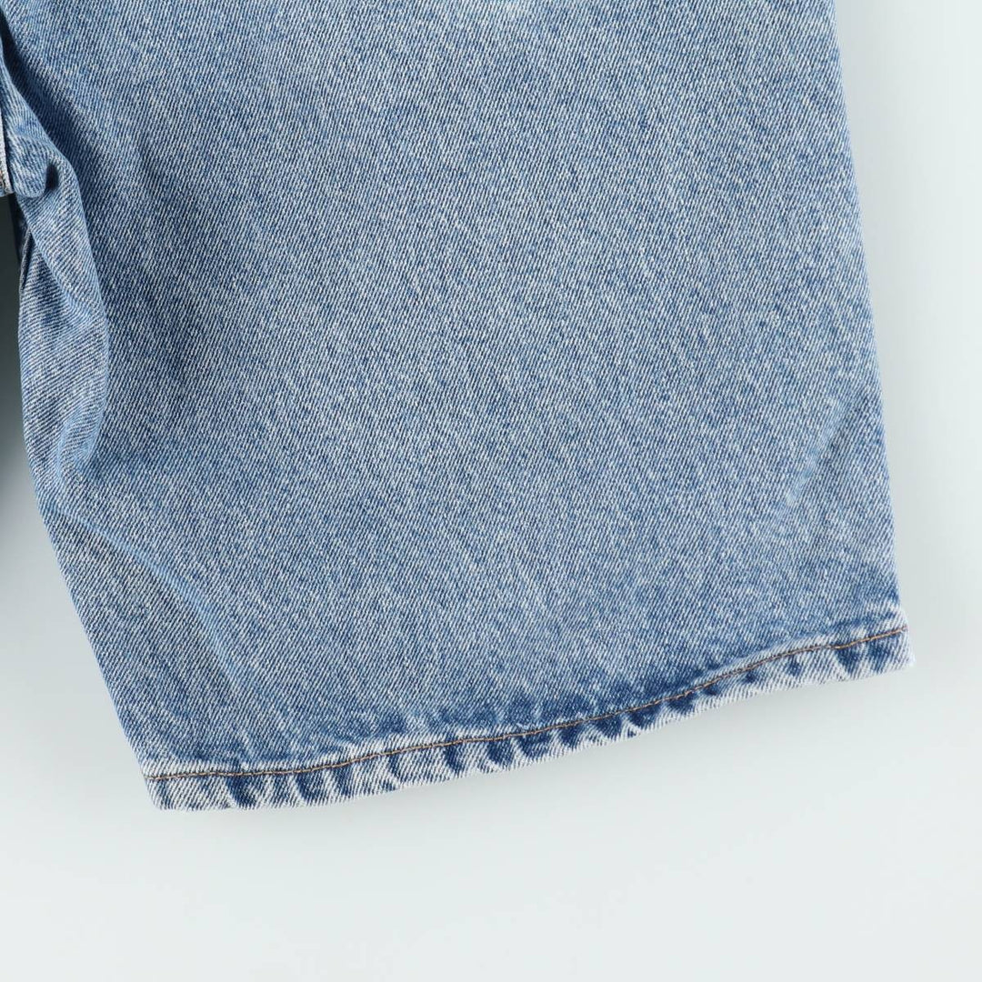 2000'S Levi's 505 Regular Fit Denim Shorts (Men's size W33 equivalent) cotton blue type Vintage Second Hand