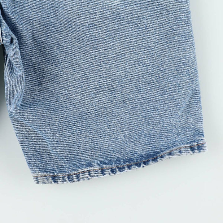 2000'S Levi's 505 Regular Fit Denim Shorts (Men's size W33 equivalent) cotton blue type Vintage Second Hand