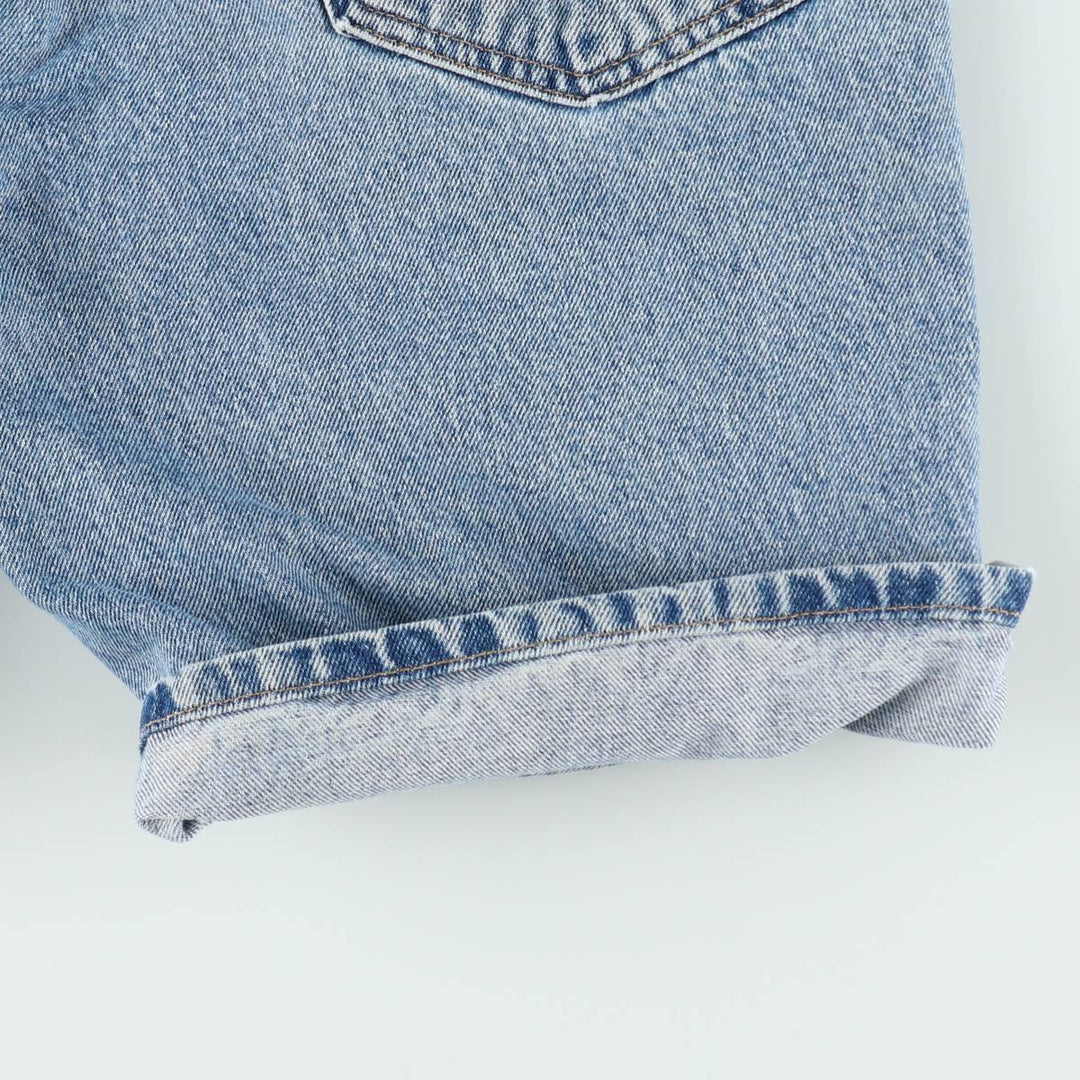 2000'S Levi's 505 Regular Fit Denim Shorts (Men's size W33 equivalent) cotton blue type Vintage Second Hand