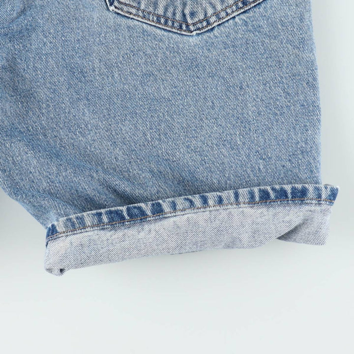 2000'S Levi's 505 Regular Fit Denim Shorts (Men's size W33 equivalent) cotton blue type Vintage Second Hand