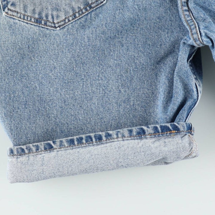 2000'S Levi's 505 Regular Fit Denim Shorts (Men's size W33 equivalent) cotton blue type Vintage Second Hand