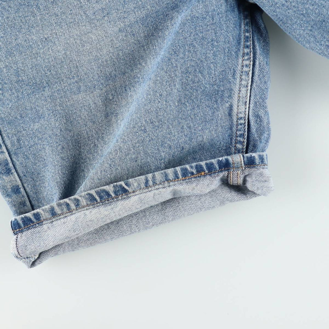 2000'S Levi's 505 Regular Fit Denim Shorts (Men's size W33 equivalent) cotton blue type Vintage Second Hand
