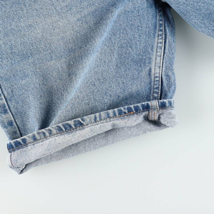 2000'S Levi's 505 Regular Fit Denim Shorts (Men's size W33 equivalent) cotton blue type Vintage Second Hand