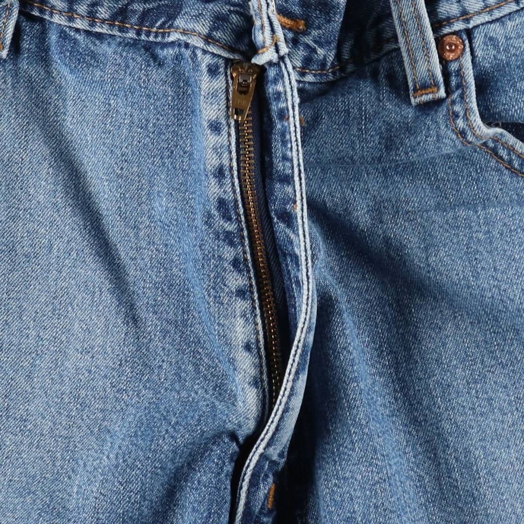 2000'S Levi's 569 Large Straight Fit Denim Shorts (Men's W34 equivalent) cotton blue type Vintage Second Hand