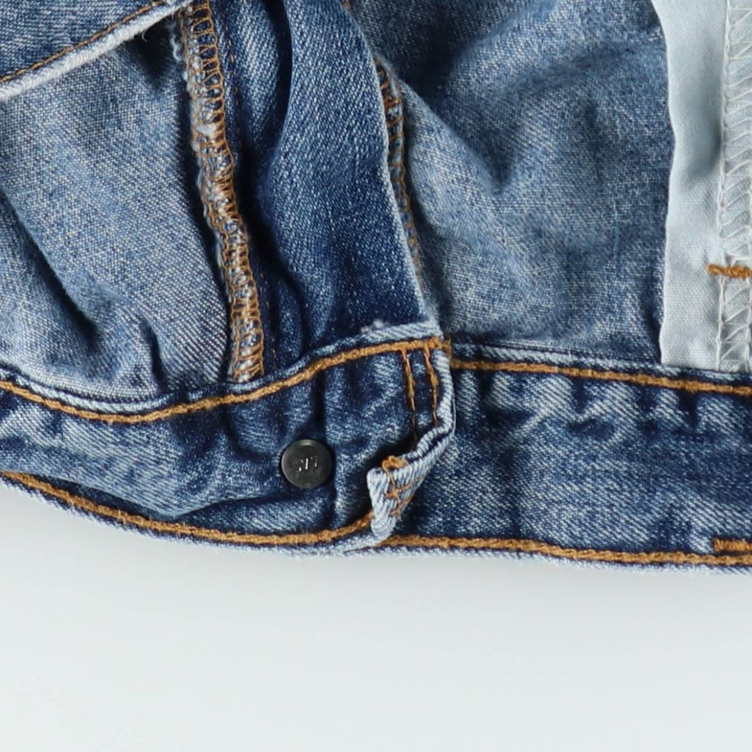 2000'S Levi's 569 Large Straight Fit Denim Shorts (Men's W34 equivalent) cotton blue type Vintage Second Hand