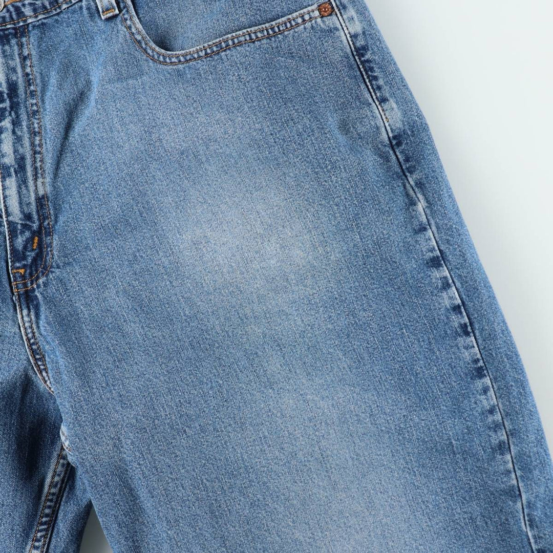 2000'S Levi's 569 Large Straight Fit Denim Shorts (Men's W34 equivalent) cotton blue type Vintage Second Hand