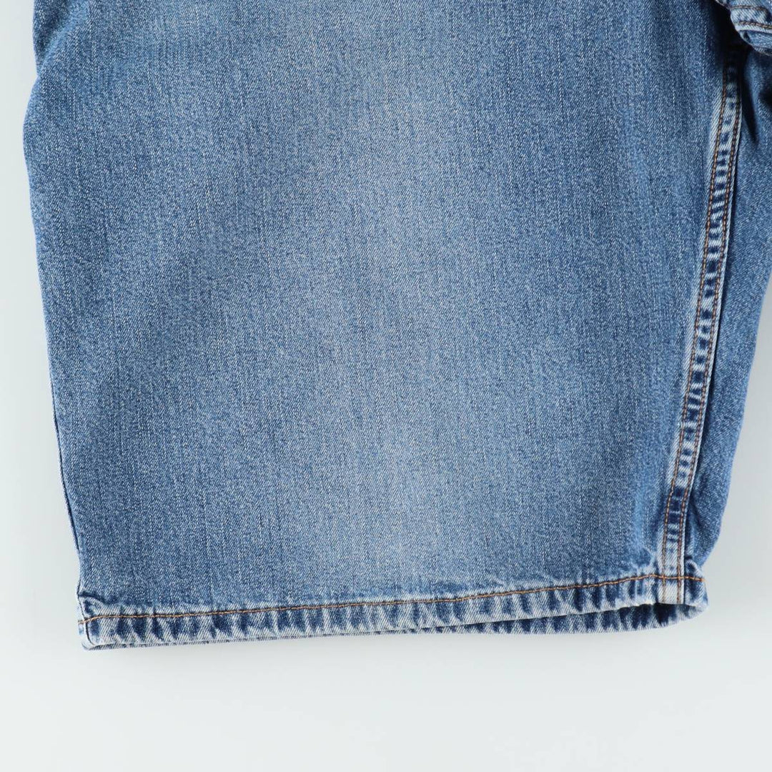 2000'S Levi's 569 Large Straight Fit Denim Shorts (Men's W34 equivalent) cotton blue type Vintage Second Hand