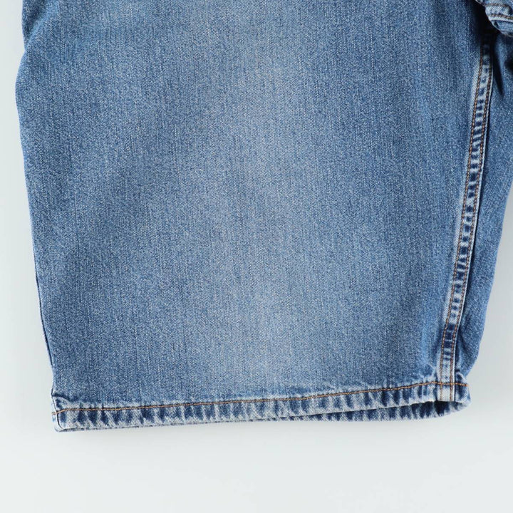 2000'S Levi's 569 Large Straight Fit Denim Shorts (Men's W34 equivalent) cotton blue type Vintage Second Hand