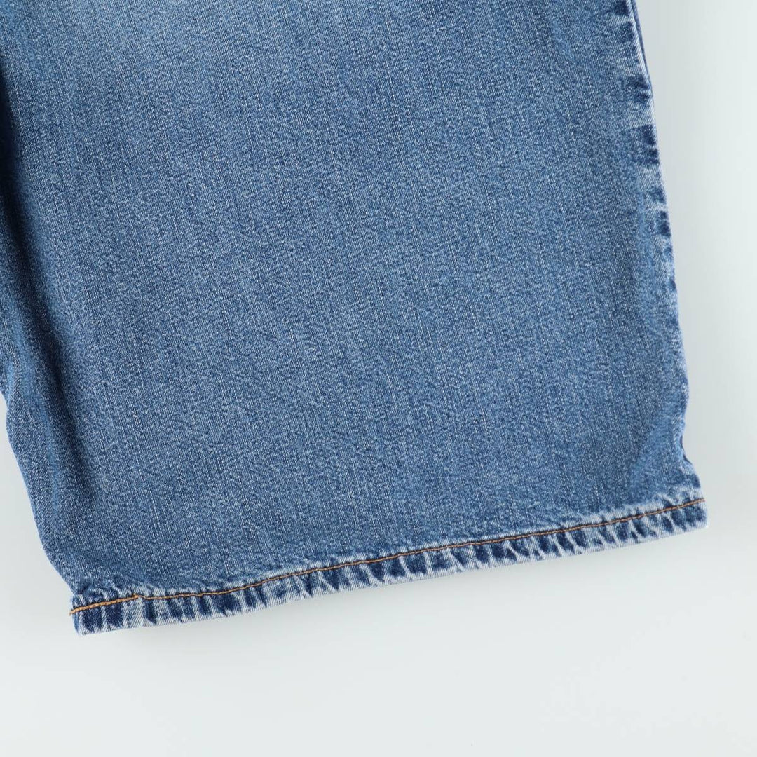 2000'S Levi's 569 Large Straight Fit Denim Shorts (Men's W34 equivalent) cotton blue type Vintage Second Hand
