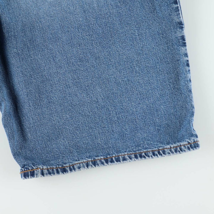 2000'S Levi's 569 Large Straight Fit Denim Shorts (Men's W34 equivalent) cotton blue type Vintage Second Hand