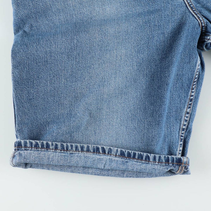 2000'S Levi's 569 Large Straight Fit Denim Shorts (Men's W34 equivalent) cotton blue type Vintage Second Hand