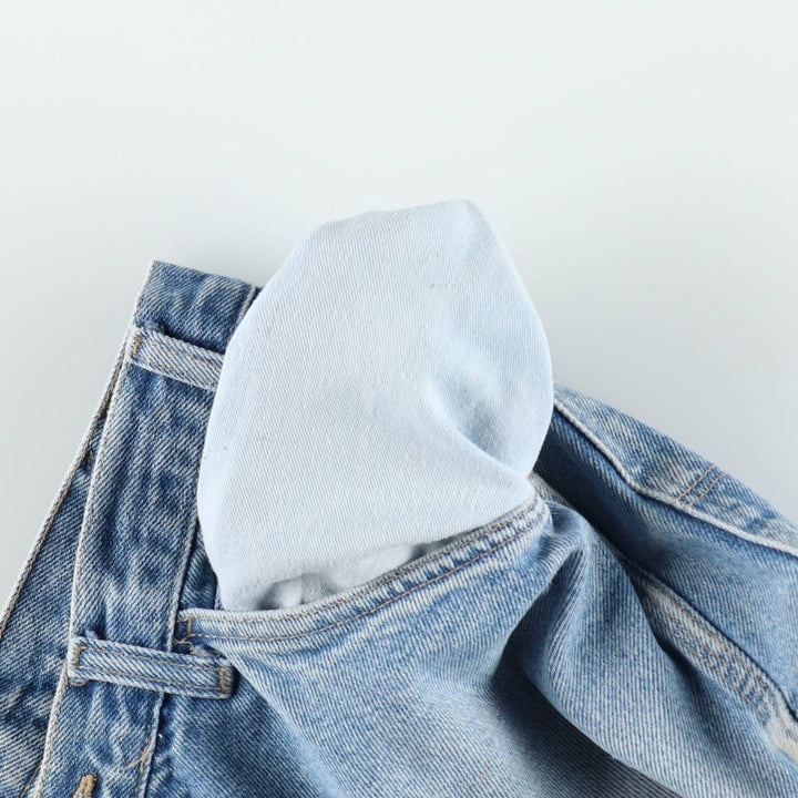 Dickies denim painter shorts, men's size W30 equivalent, vintage. cotton blue type Vintage Second Hand