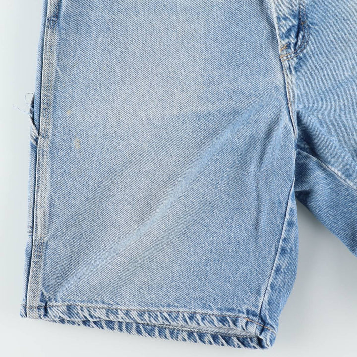 Dickies denim painter shorts, men's size W30 equivalent, vintage. cotton blue type Vintage Second Hand