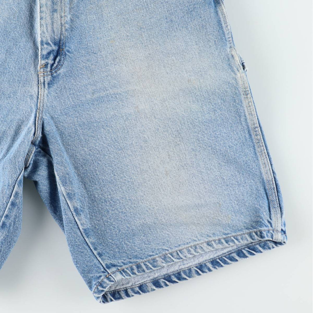 Dickies denim painter shorts, men's size W30 equivalent, vintage. cotton blue type Vintage Second Hand