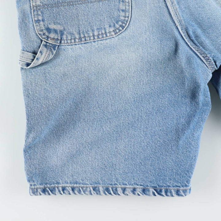 Dickies denim painter shorts, men's size W30 equivalent, vintage. cotton blue type Vintage Second Hand