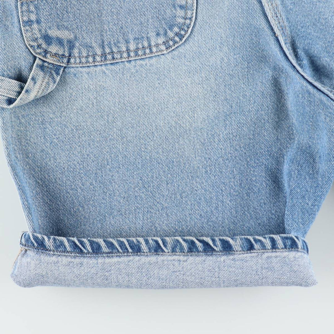 Dickies denim painter shorts, men's size W30 equivalent, vintage. cotton blue type Vintage Second Hand