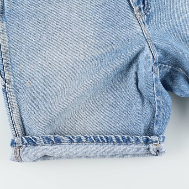 Dickies denim painter shorts, men's size W30 equivalent, vintage. cotton blue type Vintage Second Hand
