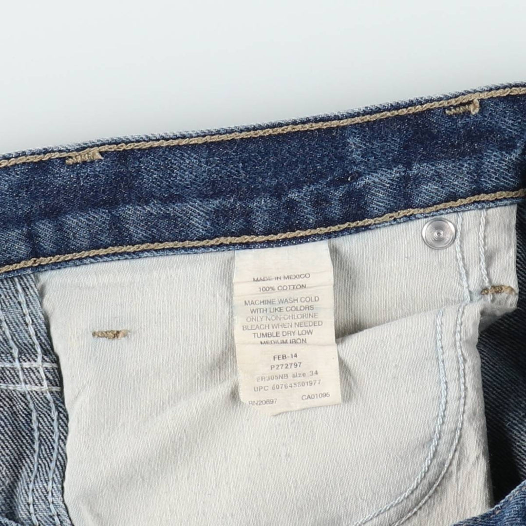 Dickies denim painter shorts, half pants, men's size w34 cotton blue type Vintage Second Hand