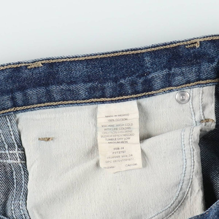 Dickies denim painter shorts, half pants, men's size w34 cotton blue type Vintage Second Hand
