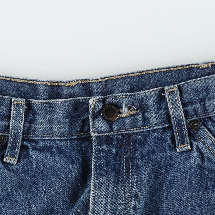 Dickies denim painter shorts, half pants, men's size w34 cotton blue type Vintage Second Hand