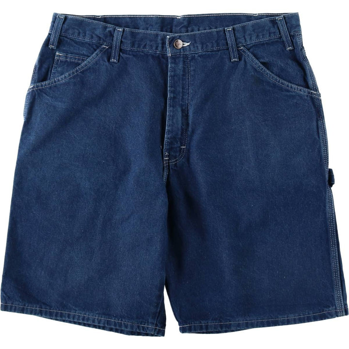 Dickies denim painter shorts, short pants, men's size w36 cotton blue type Vintage Second Hand