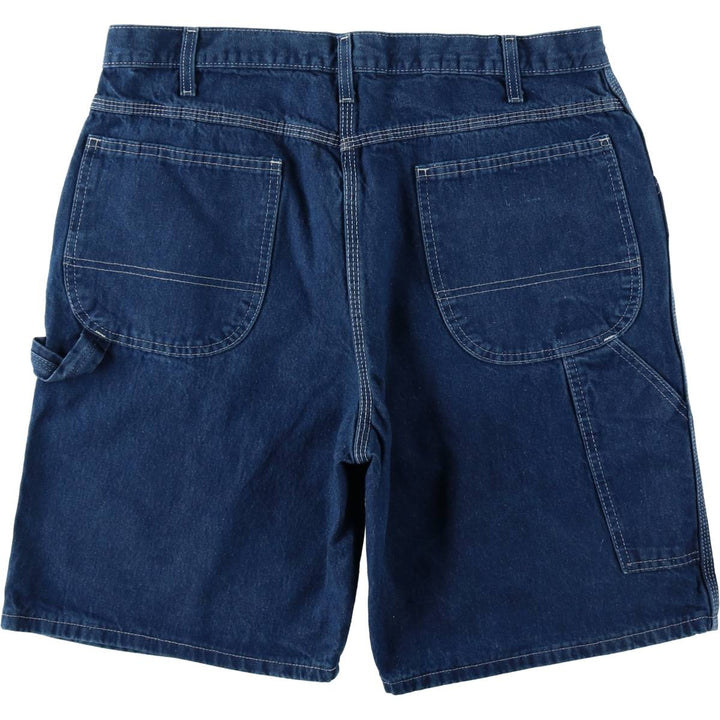 Dickies denim painter shorts, short pants, men's size w36 cotton blue type Vintage Second Hand