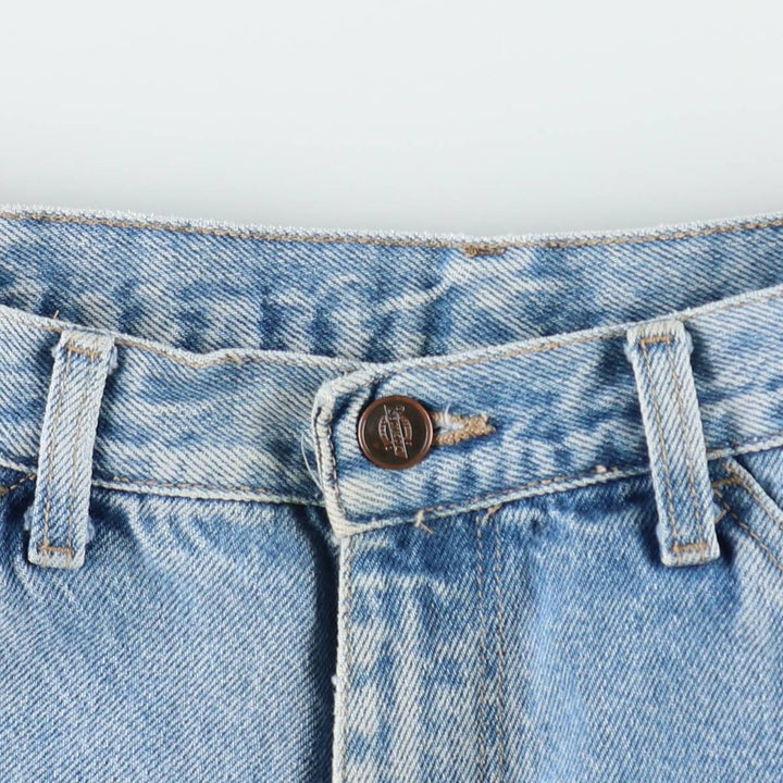 90'S Dickies denim painter shorts, men's size W30 equivalent, vintage. cotton blue type Vintage Second Hand