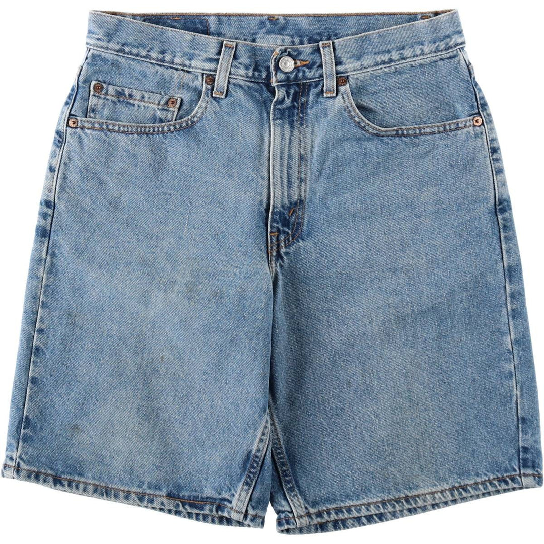 2000'S Levi's 550 Relaxed Fit Denim Shorts, Men's Size W32 cotton blue type Vintage Second Hand
