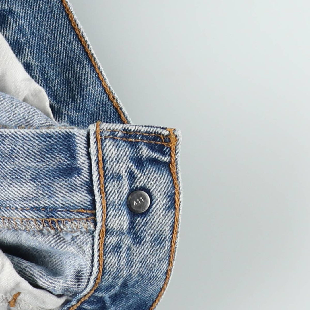 2000'S Levi's 550 Relaxed Fit Denim Shorts, Men's Size W32 cotton blue type Vintage Second Hand