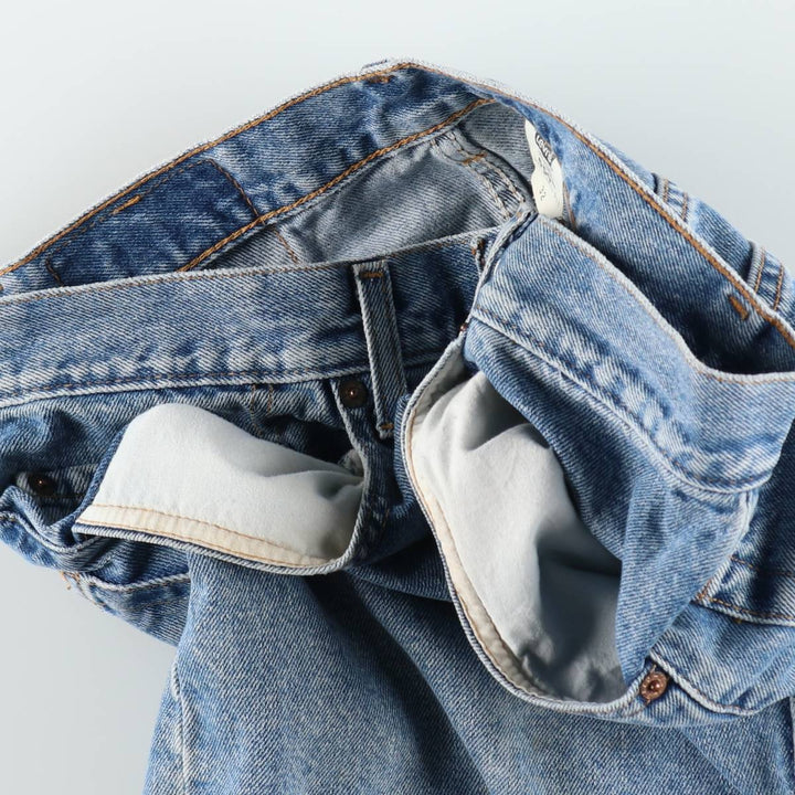 2000'S Levi's 550 Relaxed Fit Denim Shorts, Men's Size W32 cotton blue type Vintage Second Hand